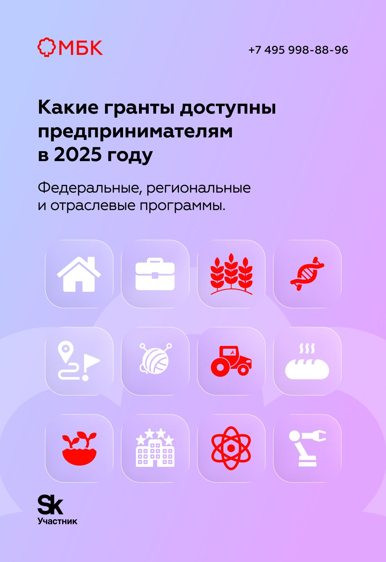 Какие гранты доступны предпринимателям в 2025 году